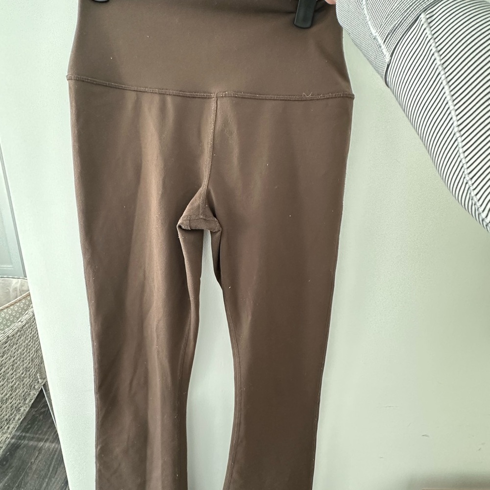 ALO Yoga Brown Yoga Flare Pants